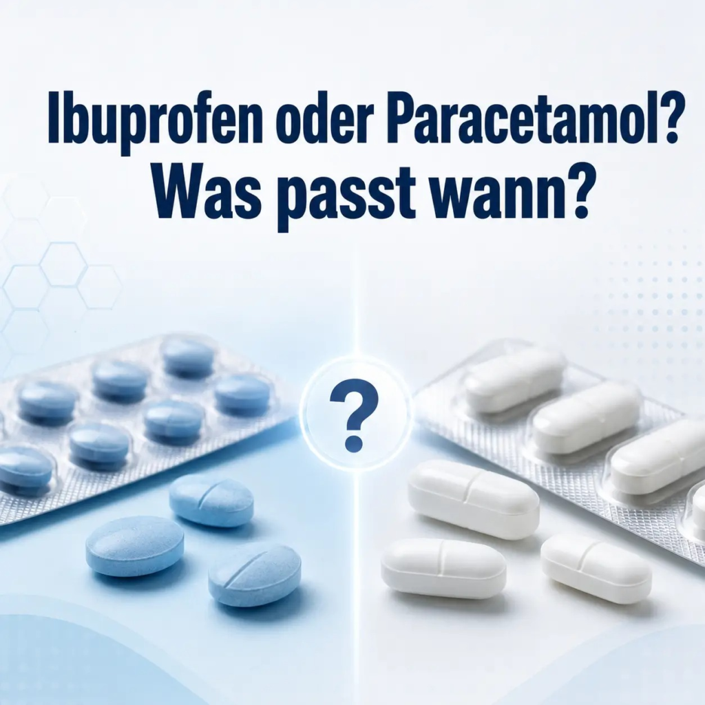 Ibuprofen oder Paracetamol bei Kopfschmerzen und Fieber