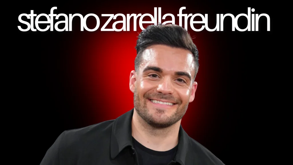 Stefano Zarrella und seine Freundin bei einem Event